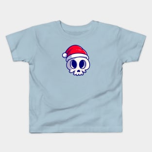 Cute Skull Caps Cartoon Kids T-Shirt